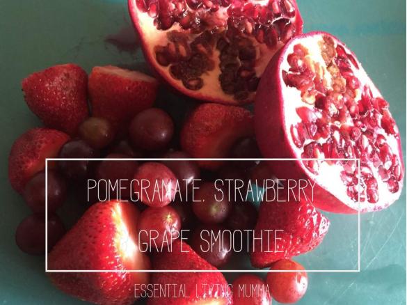 Pomegranate & Strawberry Smoothie
