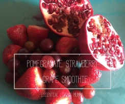 Pomegranate & Strawberry Smoothie