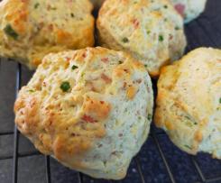 Chelsea's Ham & Cheese Scones