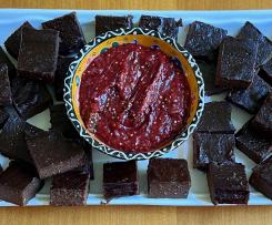 GF Chocolate Eggplant Brownies