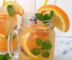 Orange and ginger lemonade