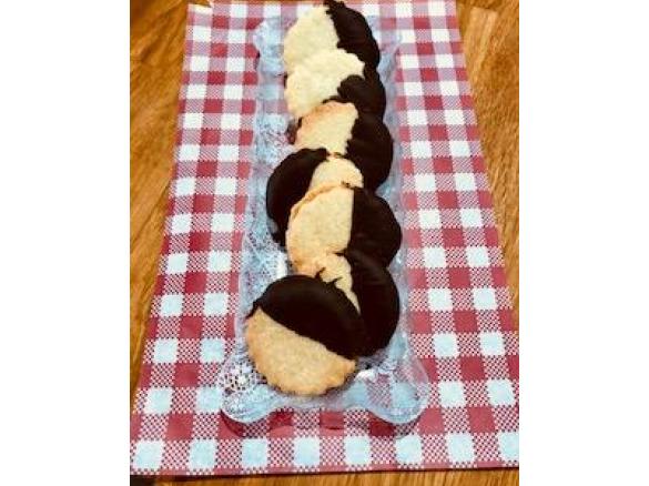 Choc-orange sandwich biscuits