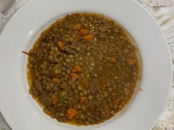 Beef and Lentil Soup