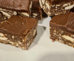 Chocolate Fudge Slice (No Bake)