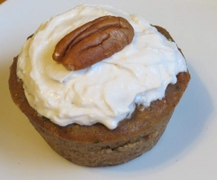 Zucchini spice cupcakes - Can be made vegan, gluten free, dairy free, nut free.