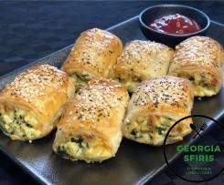 Spinach and Ricotta Rolls