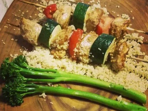 Chicken Tikka Kebabs