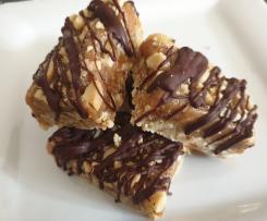 Raw Caramel Nut Slice
