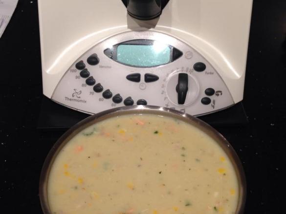 Jen's Crab and Corn Chowder