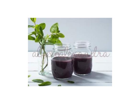 Blueberry mint smoothie