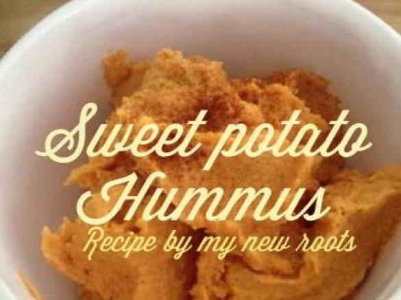 Sweet Potato Hummus- By My New Roots