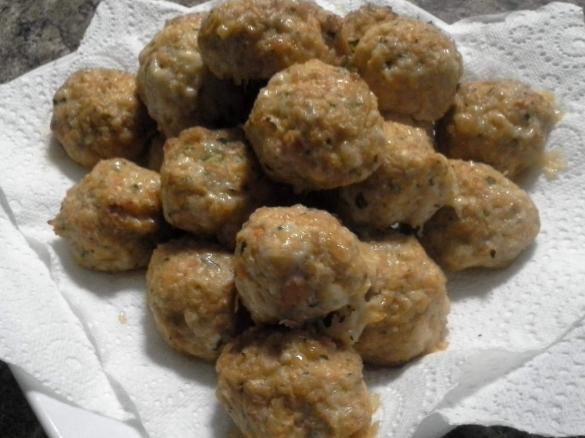 Cheesy Chicken Bites (Gluten & Egg Free)