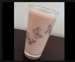 Chocolate protein thickshake