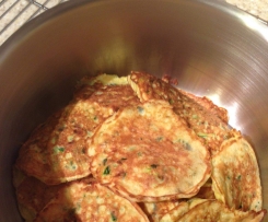 Zucchini Fritters thanks to my friend Ann