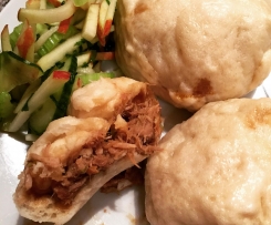 Leftover Pork Steamed Buns