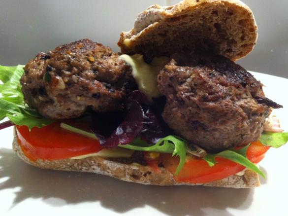 Burgers with Australian Native Dukkah