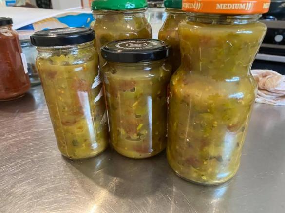Zucchini and Bean Chutney