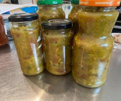 Zucchini and Bean Chutney