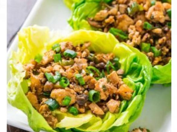 Vegetarian/Chicken Lettuce Cups