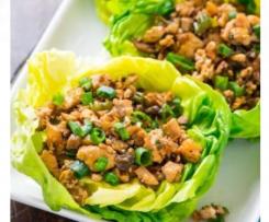 Vegetarian/Chicken Lettuce Cups