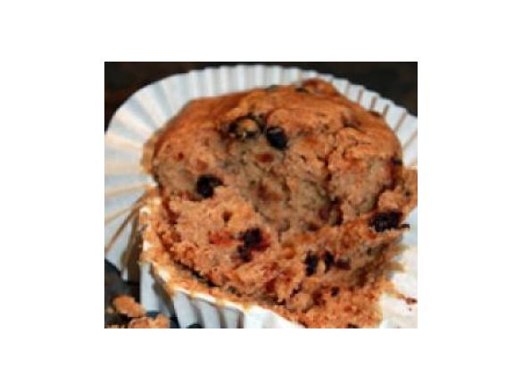 Banana, Date & Choc Chip Muffins