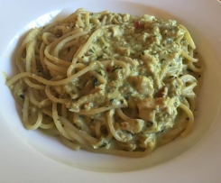 Chilli Chicken Pesto Pasta