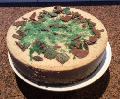 Peppermint Chocolate Cheesecake