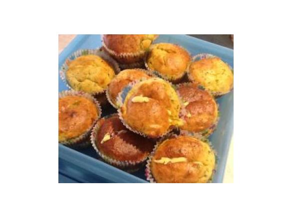 Spinach, Parmesan and Cracked Pepper Muffins