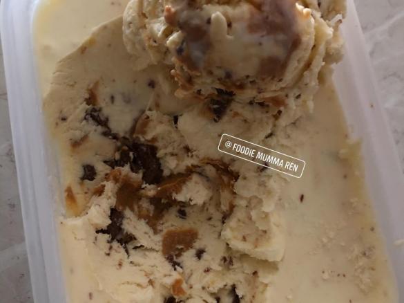 Toblerone & Caramel Simple Ice Cream