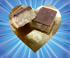 No-bake hazelnut slice