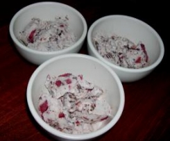 Cherry Ripe Icecream (egg free)