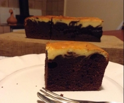 Cheesecake Swirl Chocolate Brownies