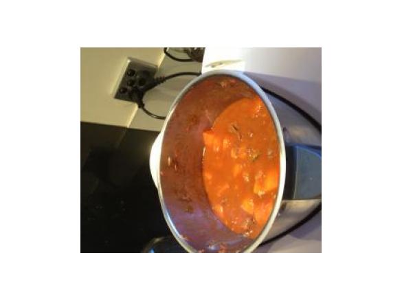 Lamb Rogan Josh with spiced quinoa (GF, dairy free, fructose friendly)