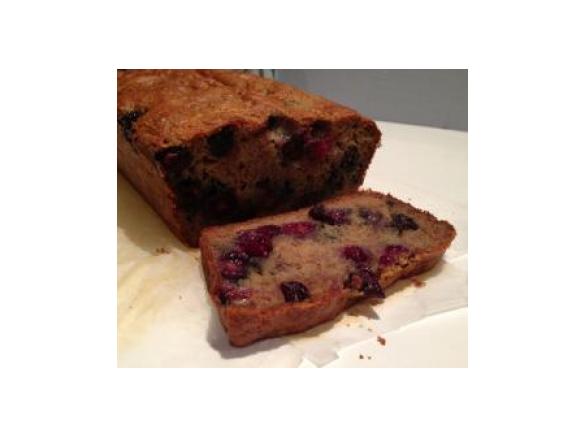 Banana & Blueberry Bread