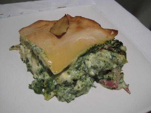 Prosciutto & Rocket Lasagna