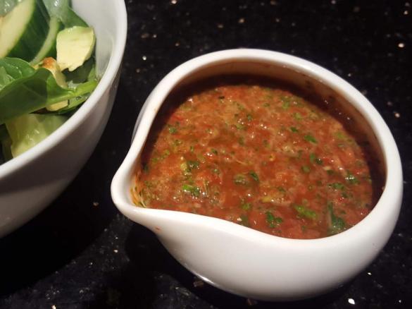 Oil free salad dressing