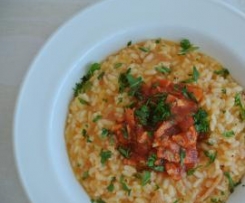Risotto Arrabbiata (vegetarian variant)