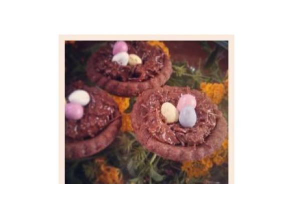 Easter Biscuit Nests - Luigi's Biscuits variation
