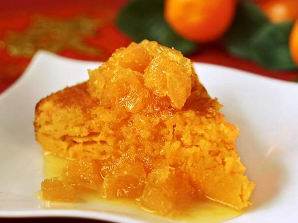 Matt Moran's Mandarin and Hazelnut Syrup Cake 