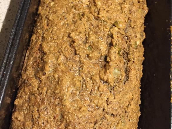 Low carb seed and nut bread