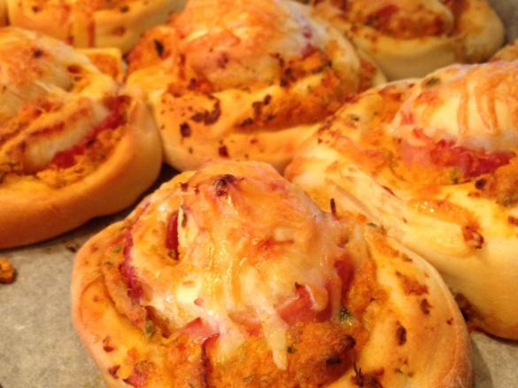 Hidden Veggie Lunchbox Scrolls