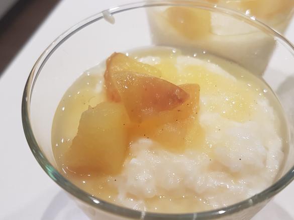 Apple ginger compote
