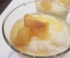 Apple ginger compote