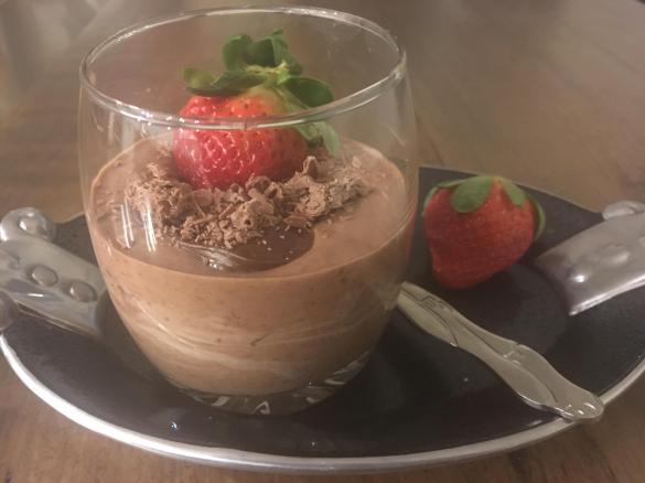Nutella chocolate mousse