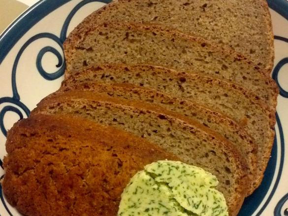 Light rye sourdough bread