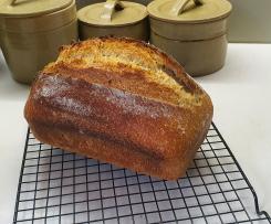 Sourdough (in a date loaf tin)