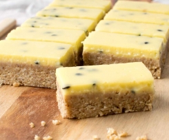 No-Bake Passionfruit Slice