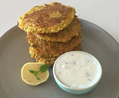 Spiced Vegetable Fritters (GF)