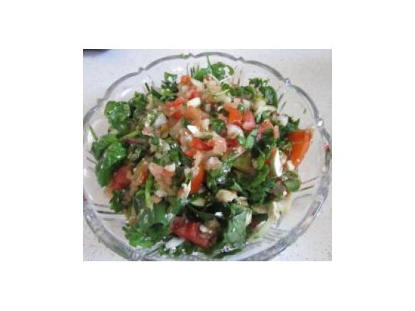 High Fibre Spinach Salad