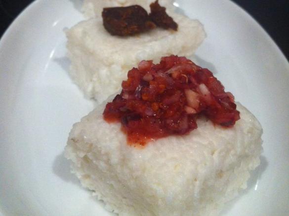 Breakfast coconut milk rice